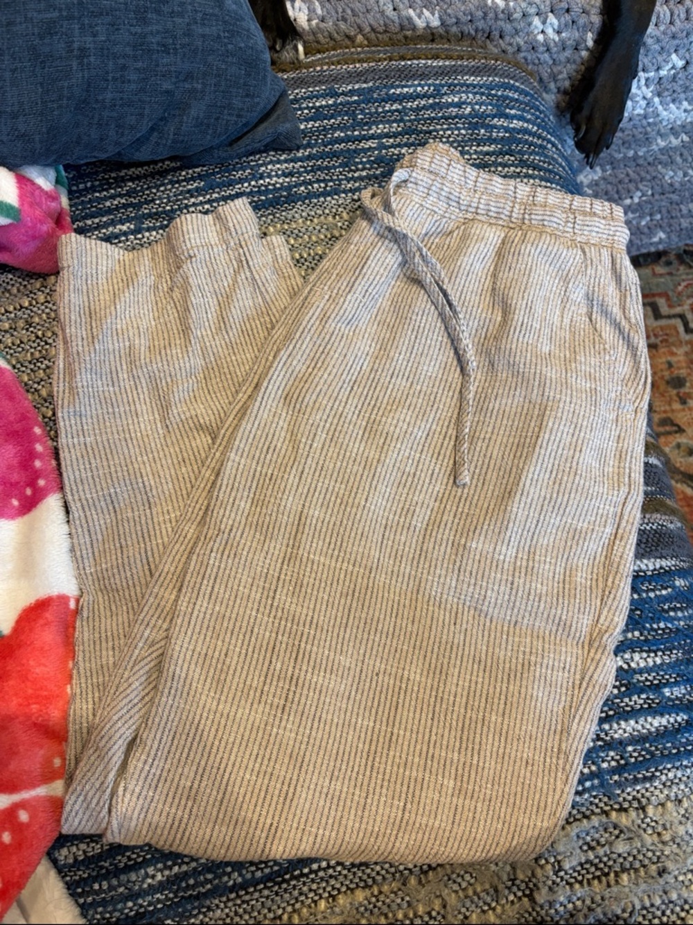 Men’s Cotton On Drawstring Linen Pants